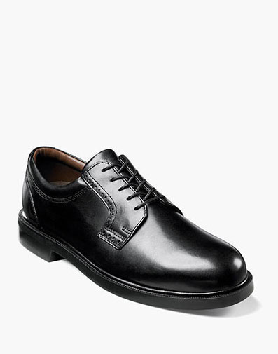 Noble Plain Toe Oxford in Black for $140.00 dollars.