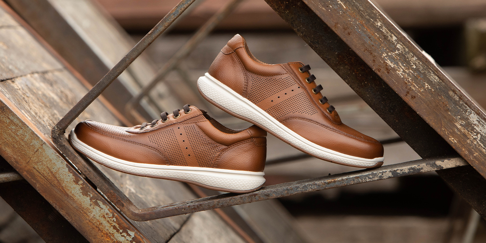 The featured image is the Great Lakes Jr. Sport Oxford in Cognac.