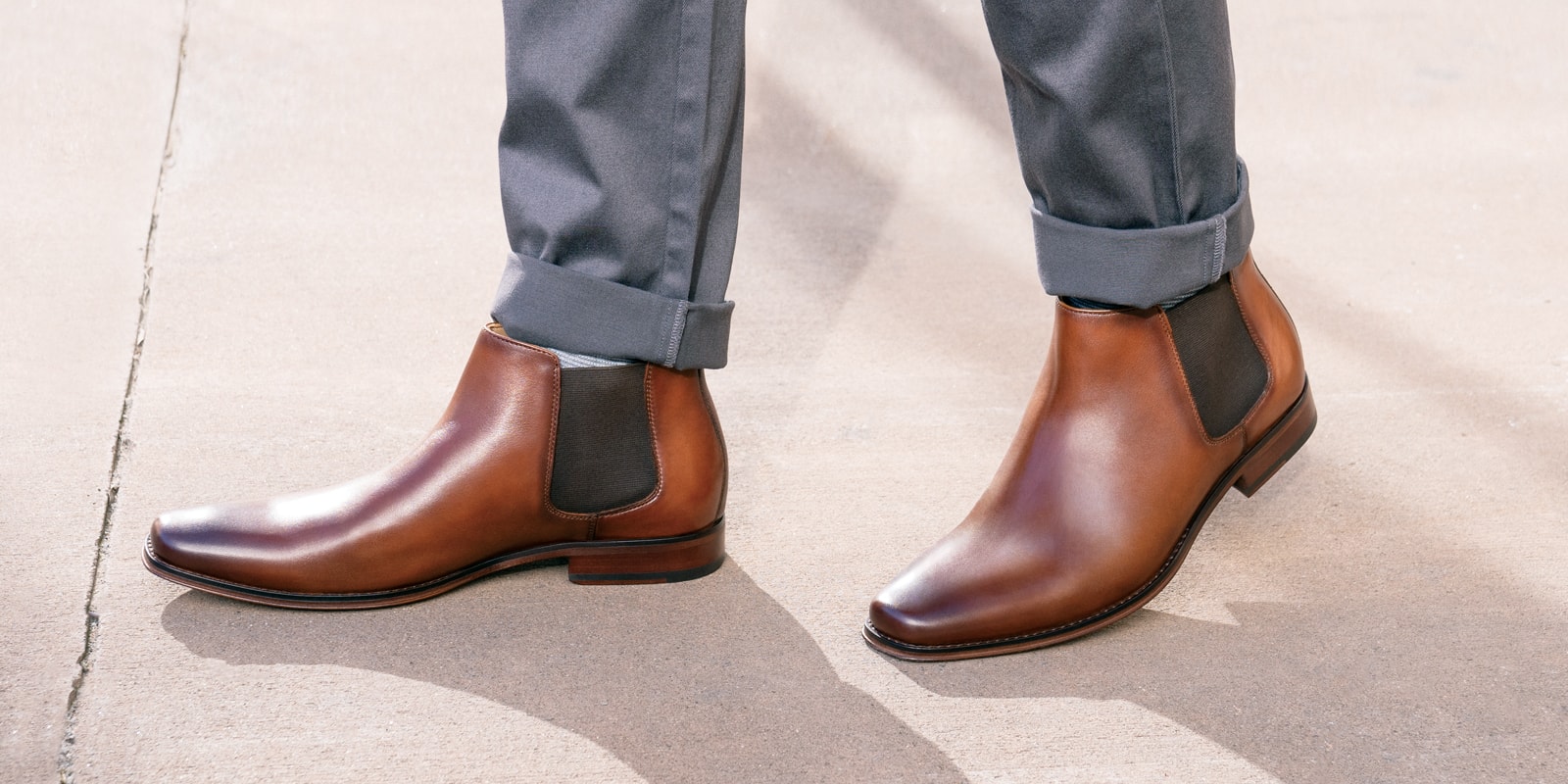 The featured image is the Highland Plain Toe Oxford in Cognac.