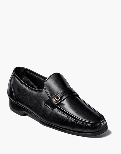 Milano Moc Toe Bit Loafer in Black for $89.95 dollars.