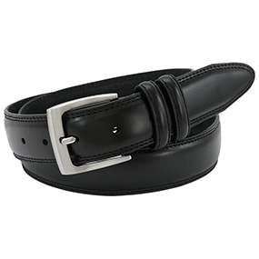 Maric Smooth Genuine Leather Belt in Black for $21.90 dollars.