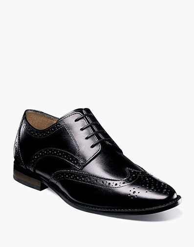 florsheim matera leather wingtip oxford