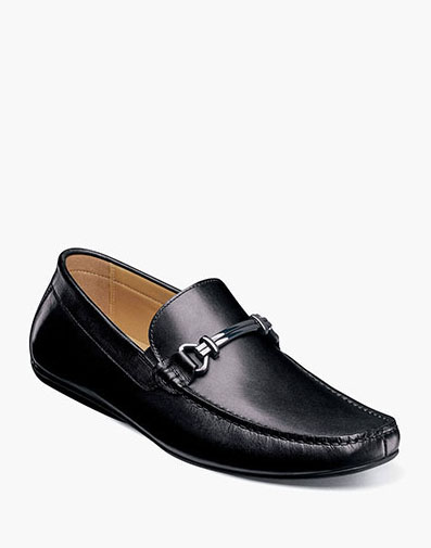 Dubino Moc Toe Bit Loafer in Black for $155.00 dollars.