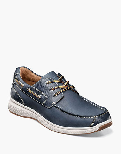 Great Lakes Moc Toe Oxford in Indigo for $89.90 dollars.