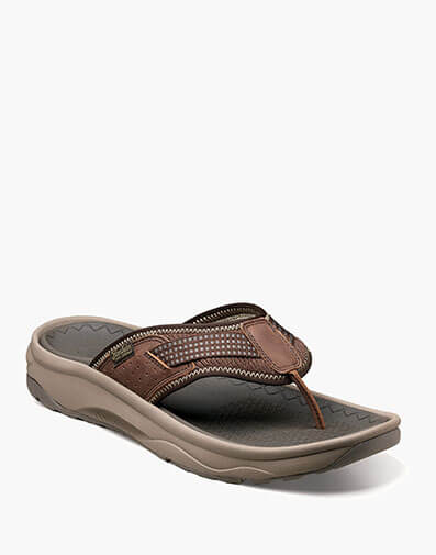 Tread Lite Thong Sandal in Brown CH for $49.90 dollars.