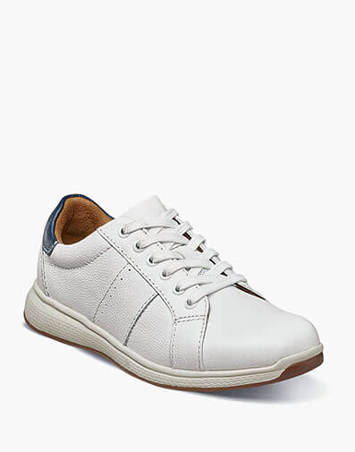 Great Lakes Jr. Boys Lace To Toe Oxford in White for $68.95 dollars.
