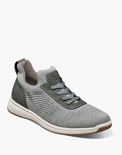 Satellite Jr. Boys Knit Elastic Lace Slip On Sneaker in Gray for $49.95 dollars.