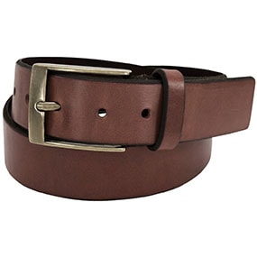 Tremblay Casual Genuine Leather Belt in Cognac for $55.00 dollars.
