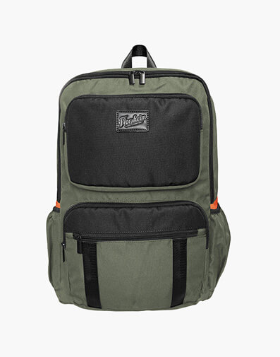 Caspian Backpack in Olive for $85.00 dollars.