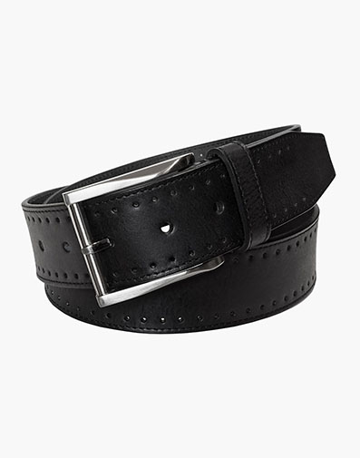 Vallon Genuine Leather Belt in Black for $39.90 dollars.