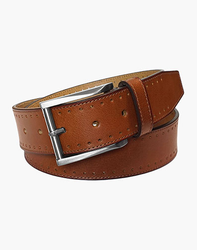 Vallon Genuine Leather Belt in Cognac for $39.90 dollars.