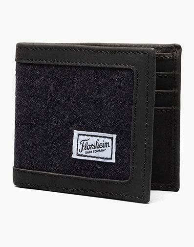Damon Bi-Fold Wallet in Charcoal for $40.00 dollars.