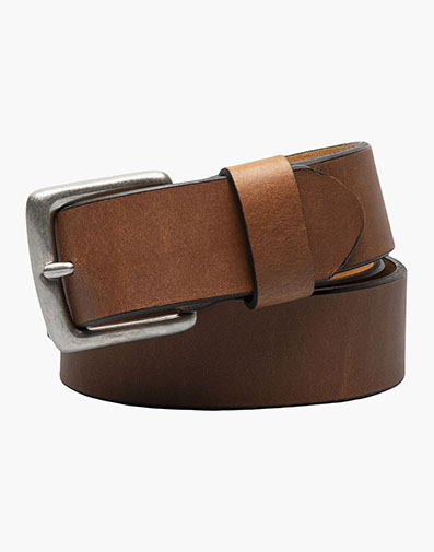 BERRA  Genuine Leather Belt in Tan.