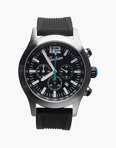 Edwin Chronograph Stainless Steel Watch in Ocean for $129.90 dollars.