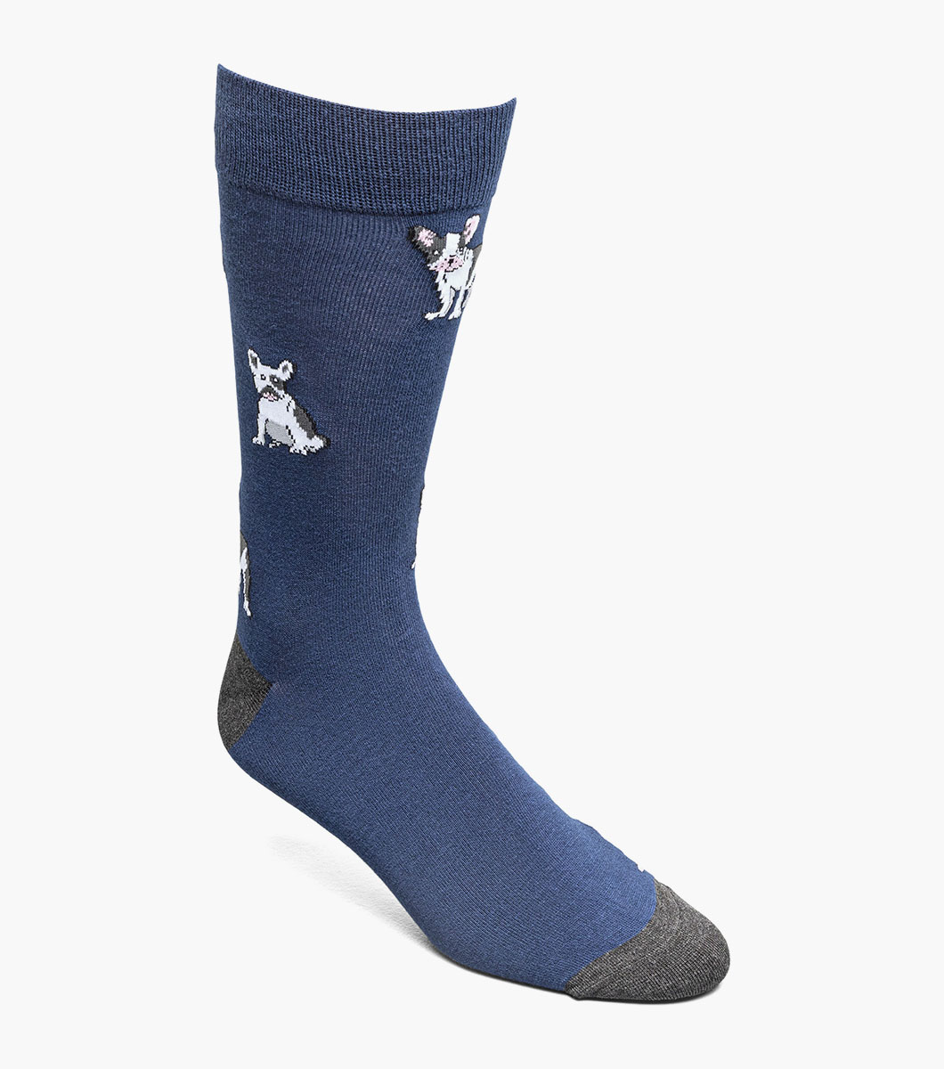 Bulldog in Navy, Front View