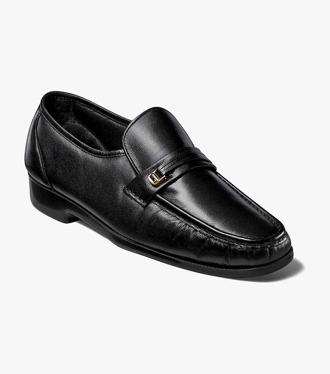 Milano Moc Toe Bit Loafer Men's Dress Shoes |