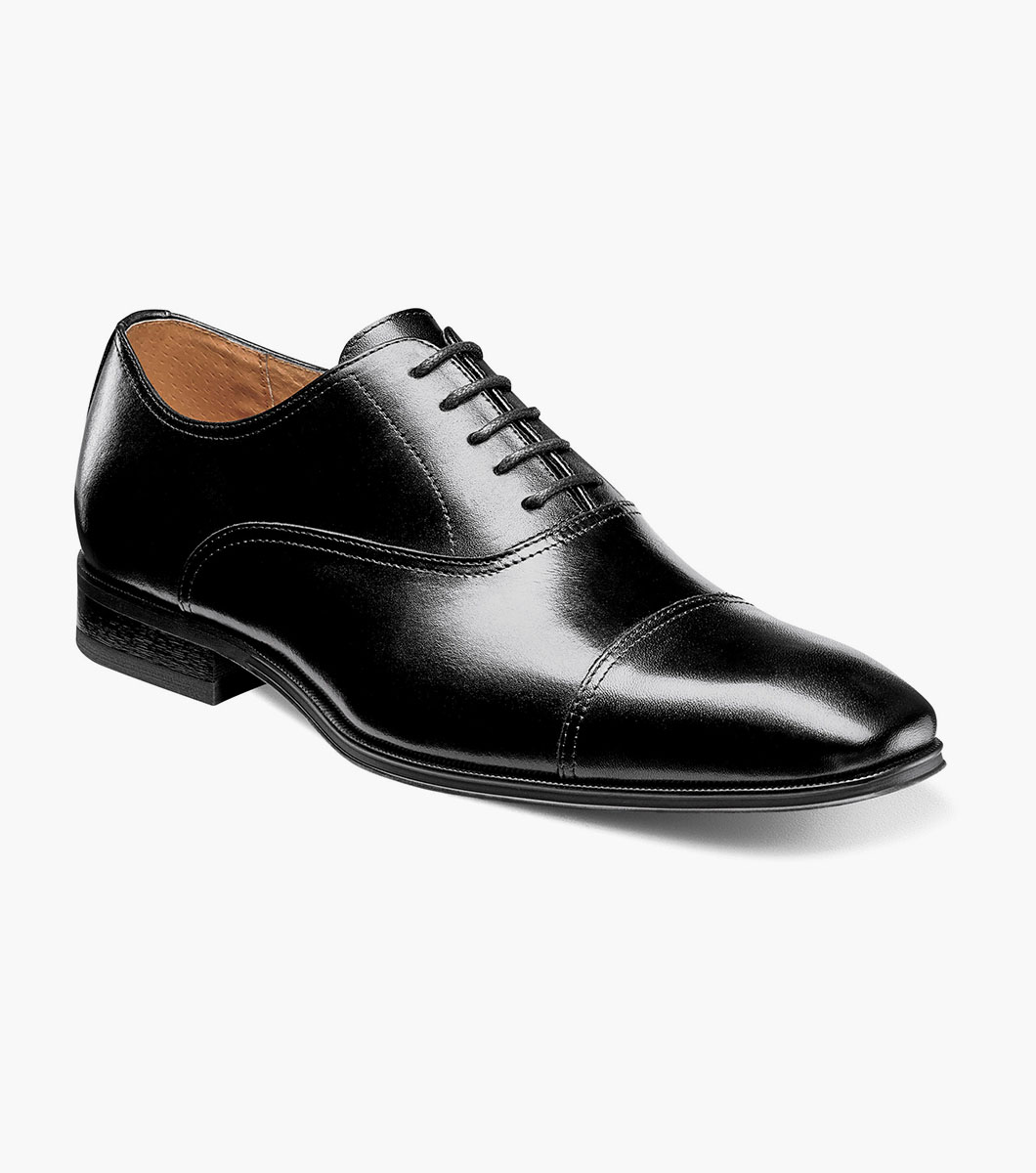 Florsheim Shoes Chicago Cap Toe Oxford Black Size 7