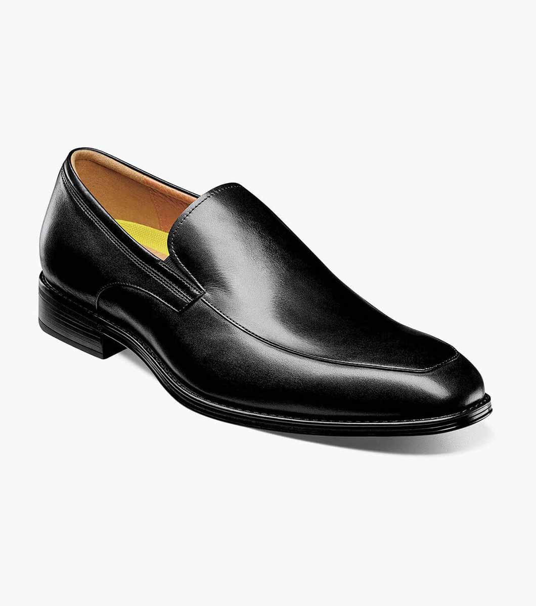 Florsheim Shoes Amelio Moc Toe Venetian Slip On Black Size 8