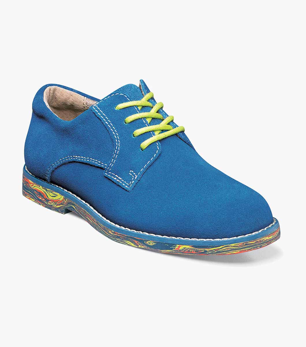 florsheim blue suede shoes