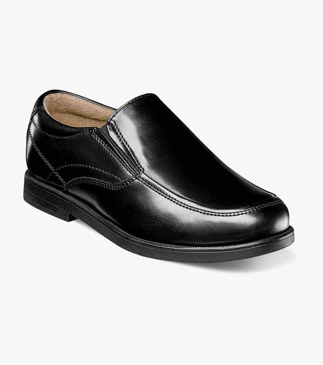 Midtown Jr. Boys Moc Toe Slip On Boy’s Dress Shoes | Florsheim.com