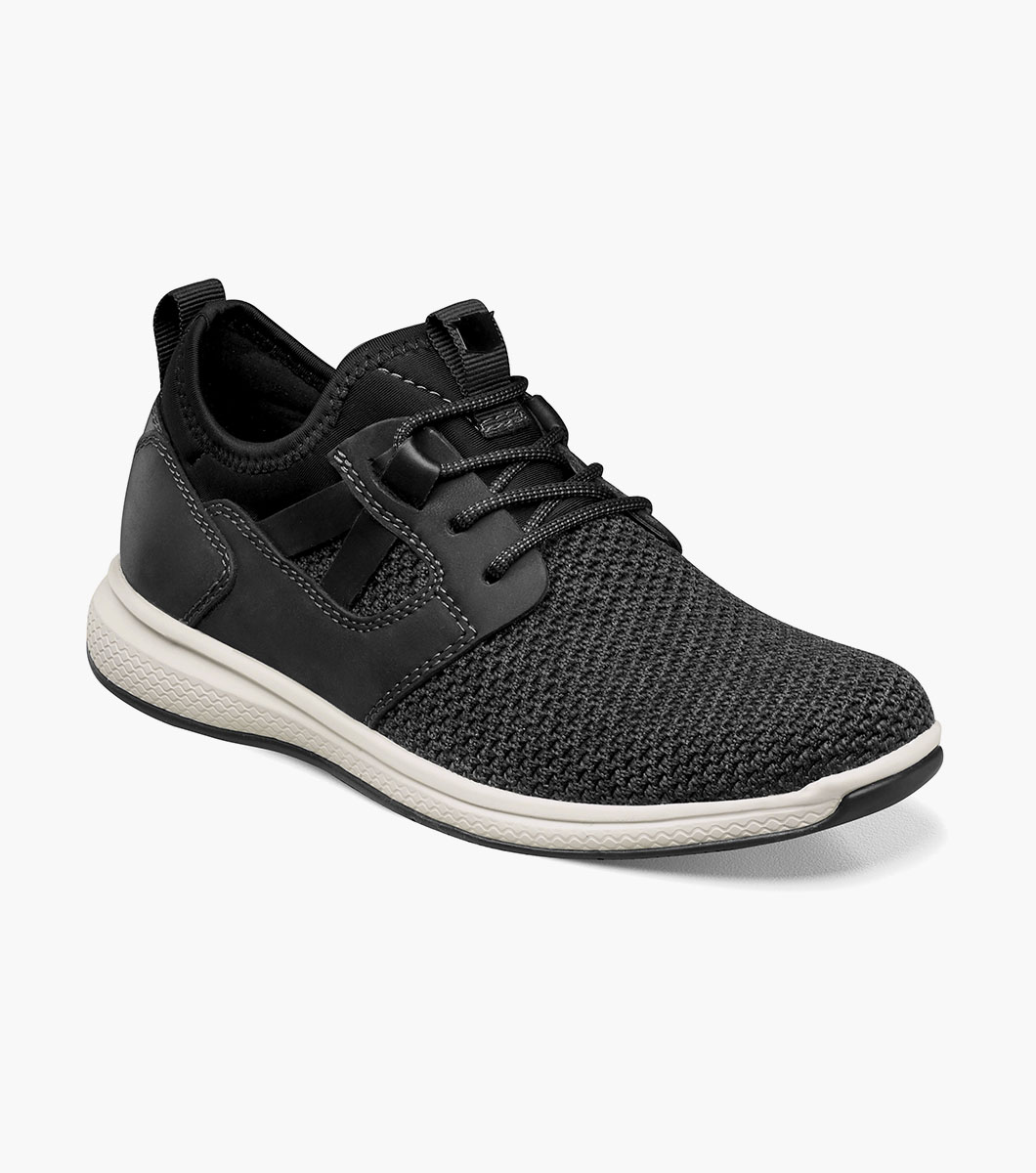 Great Lakes Jr. Boys Knit Plain Toe Sneaker