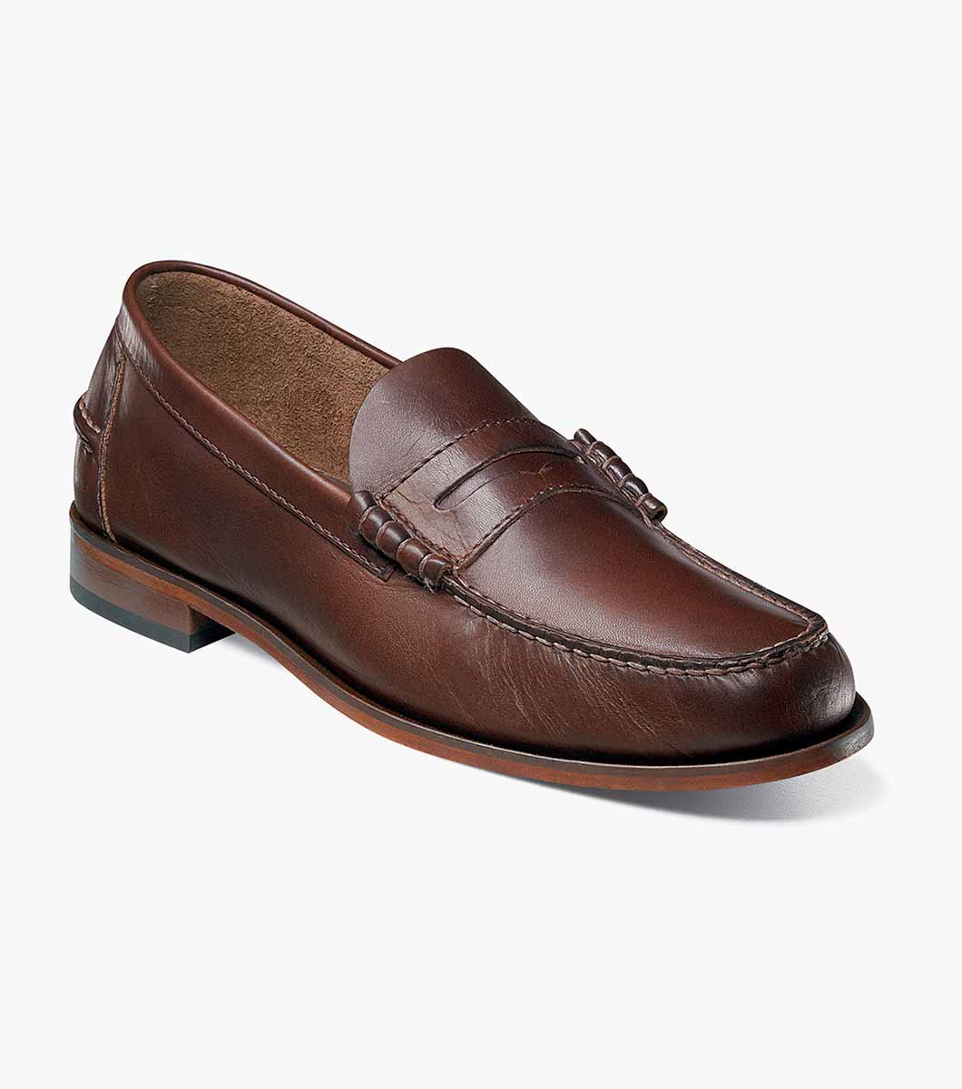 Berkley Moc Toe Penny Loafer Men’s Dress Shoes | Florsheim.com