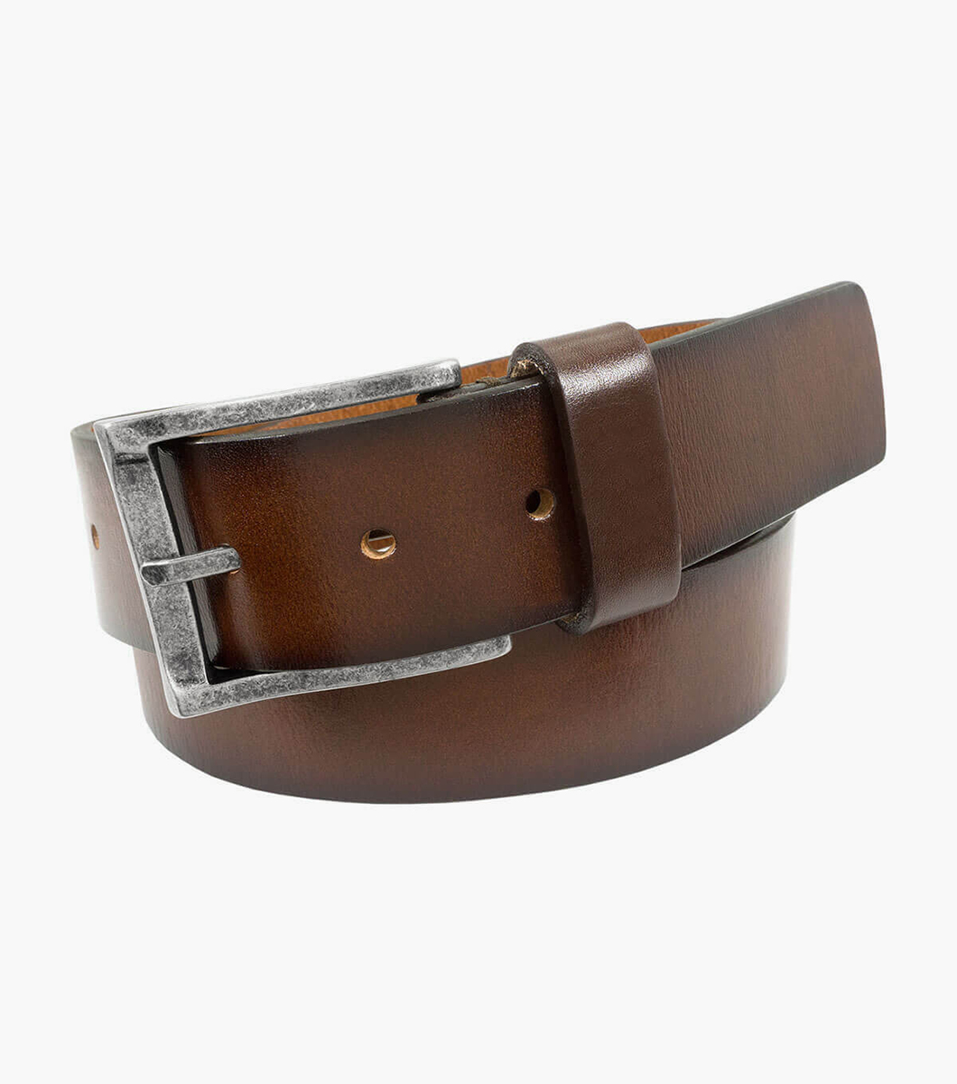 Florsheim Shoes Albert Genuine Leather Belt Brown / Cherry Size 40