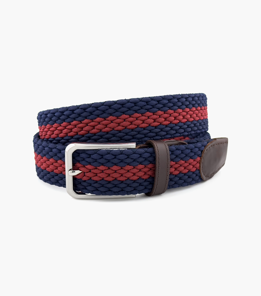 Logan in Navy Multi, Front View
