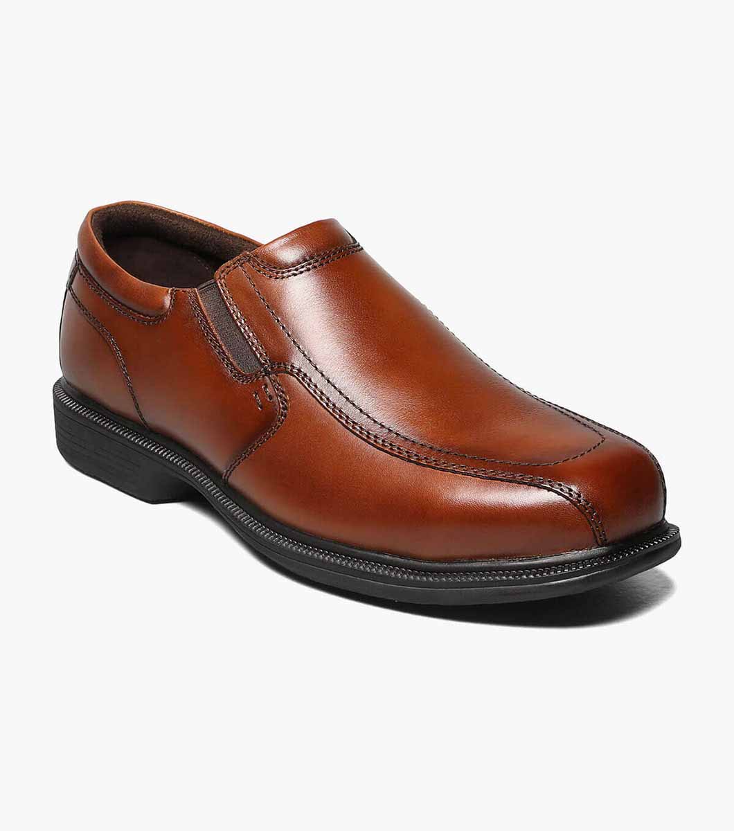 Coronis Work Steel Toe Brown Bike Toe Slip On Work Shoes | Florsheim.com