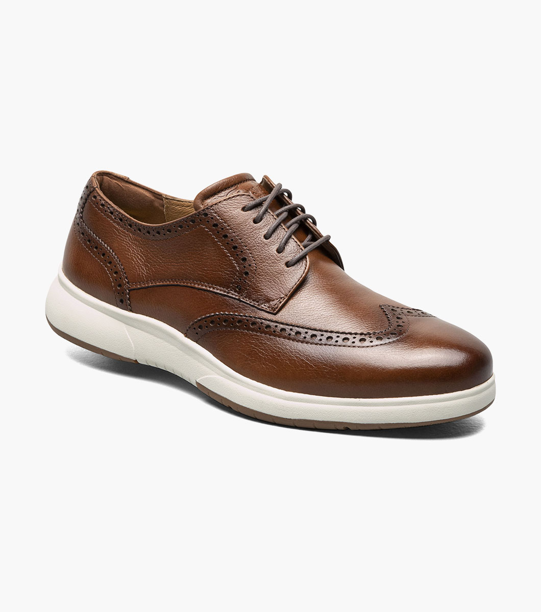 Flair Work Steel Toe Wingtip Oxford Work Shoes | Florsheim.com