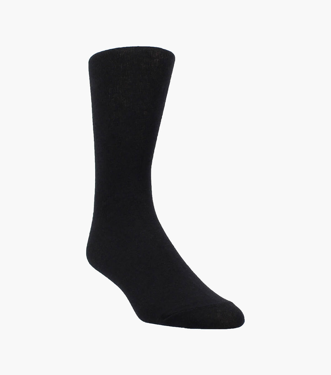 Plain Men's Crew Dress Socks Men’s Socks | Florsheim.com