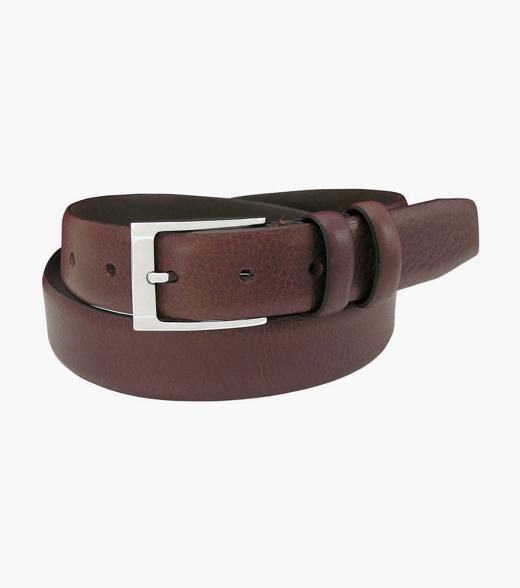 Men’s Belts | Brown Genuine Italian Leather Belt | Florsheim Gauthier
