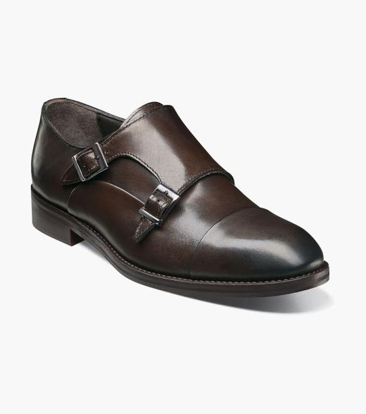 black and brown mens dress shoes Marco Di Milano Men's Brown Caiman Leather Dress Shoe Lacio 10 M Brown