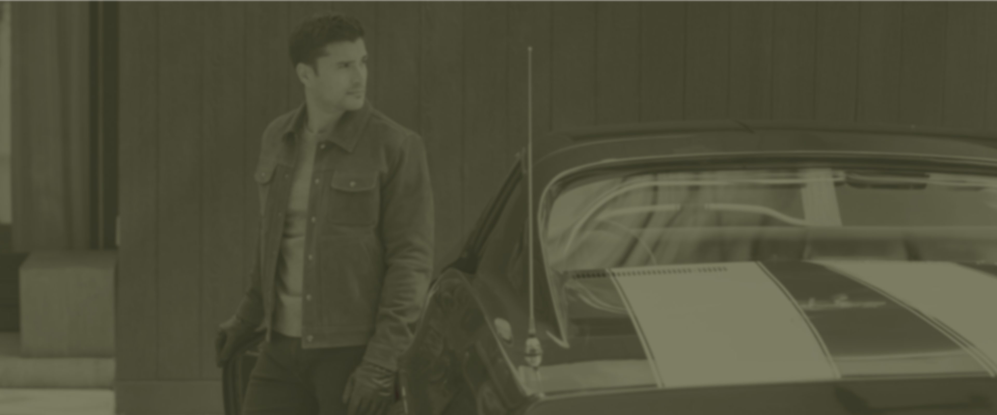 Shop our end of season clearance featuring a washed green background.