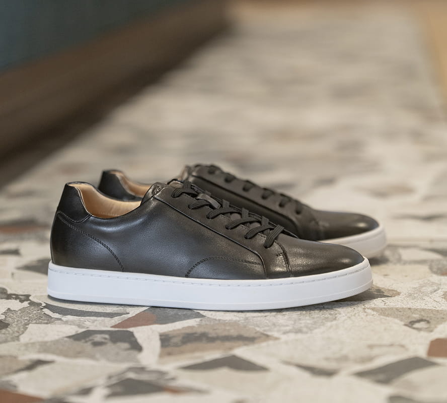 Shop Florsheim hybrids featuring the Monopoli sneaker in black. 