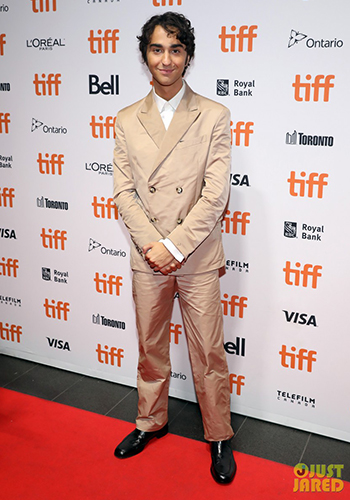 Image of actor Alex Wolff wearing the Essex Moc Toe Zipper Boot in Black at the Toronto International Film Festival.                                         