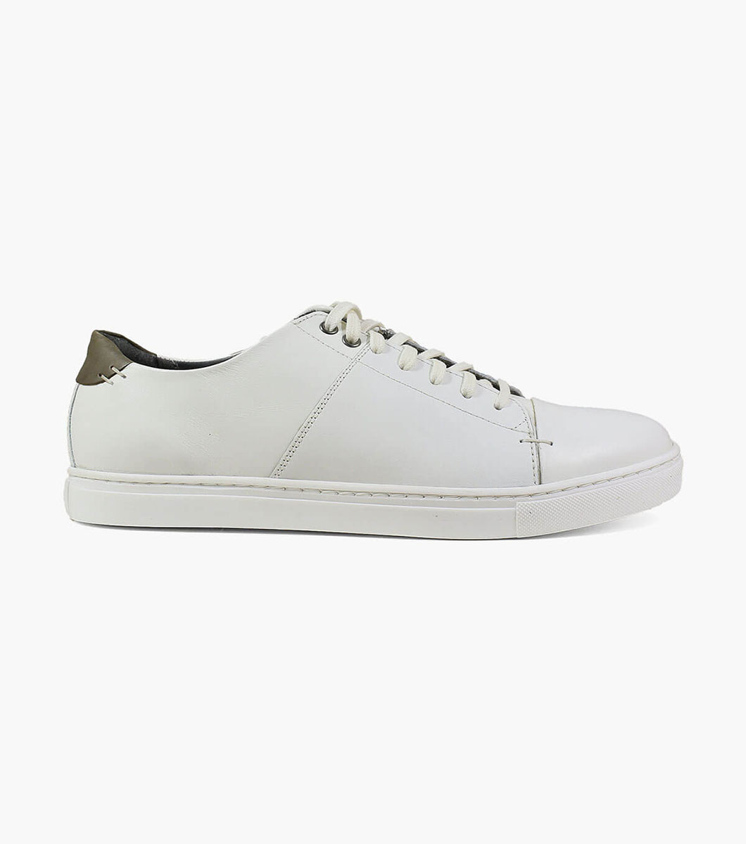Men’s Casual Shoes | White Lace Up Oxford | Florsheim Watts