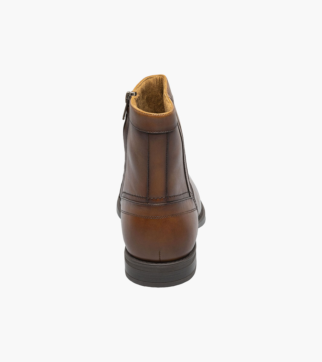 Florsheim Stivali Uomo Midtown – Pelle Morbida, Cerniera Laterale, Suola Gomma, Tacco 2,5 Cm (US 7.5 D)