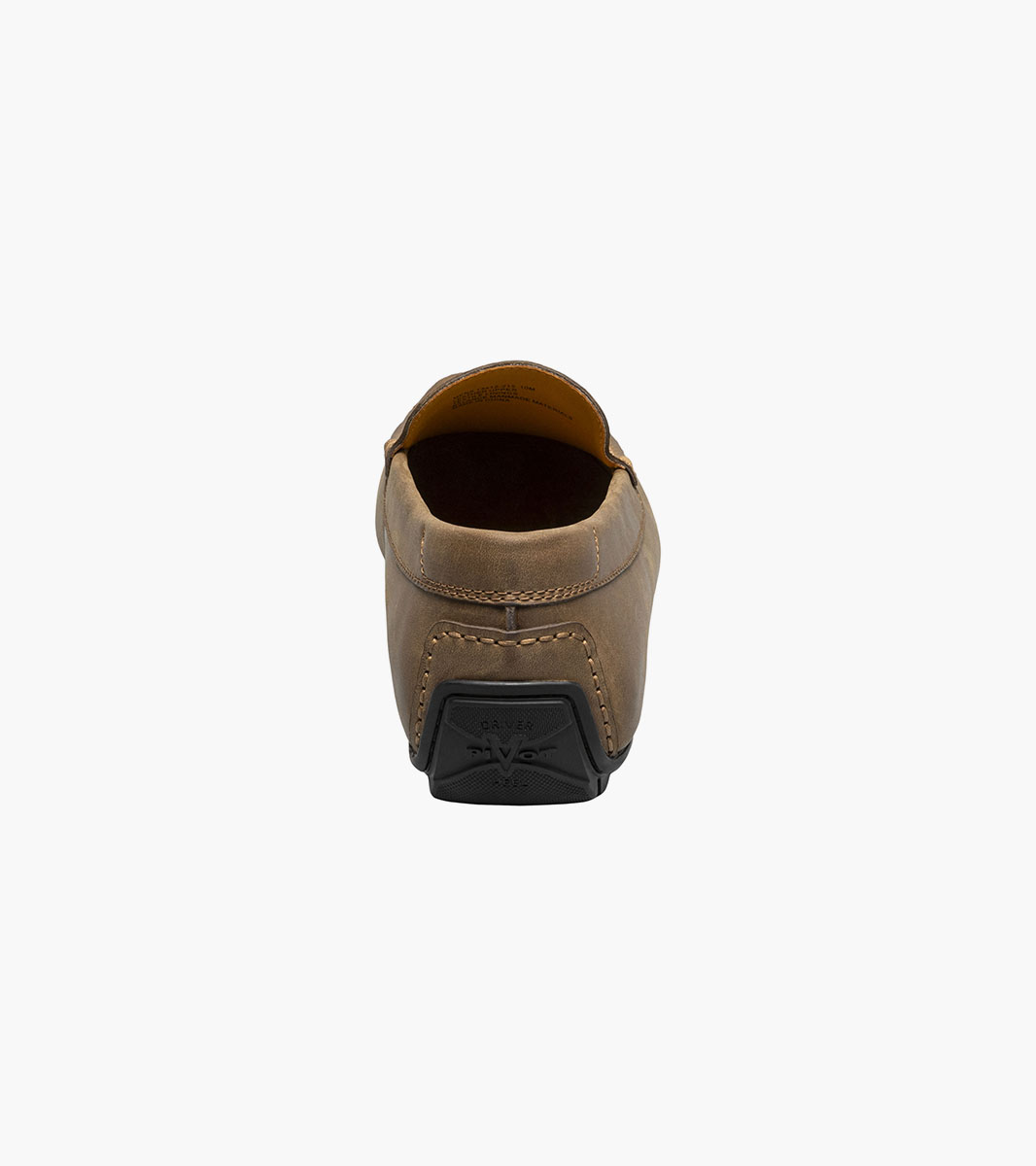 Mocassim Florsheim Frenzi Toe - Couro Nobuck Conhaque - Versátil Casual