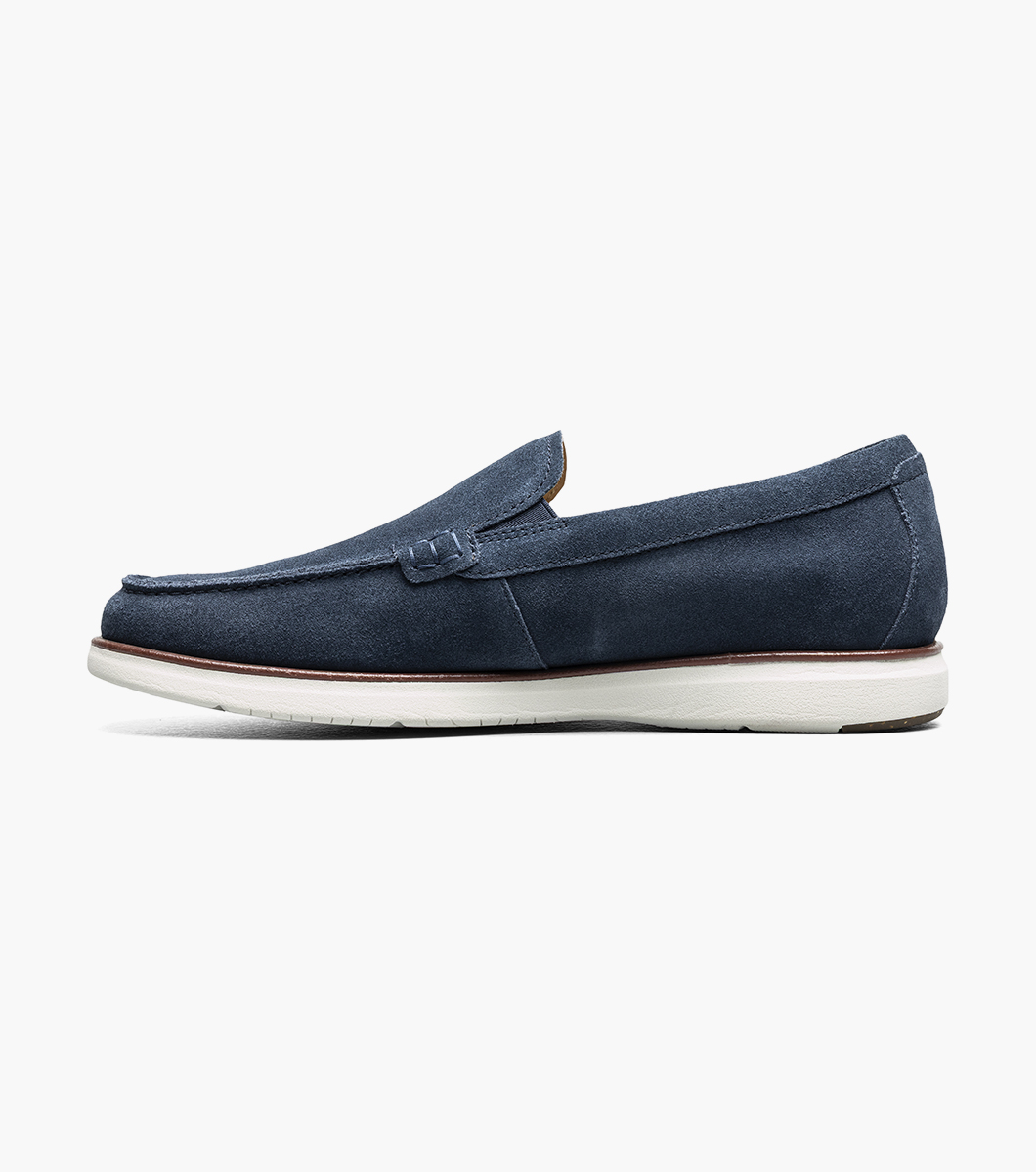 Tropics in Navy Suede Rotate View