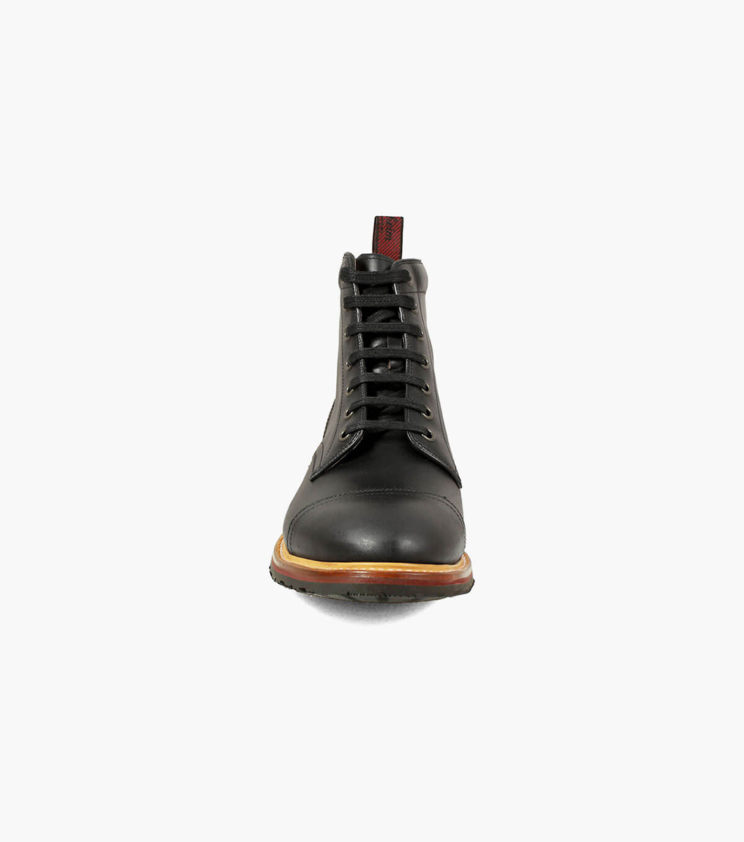 florsheim foundry cap toe boot