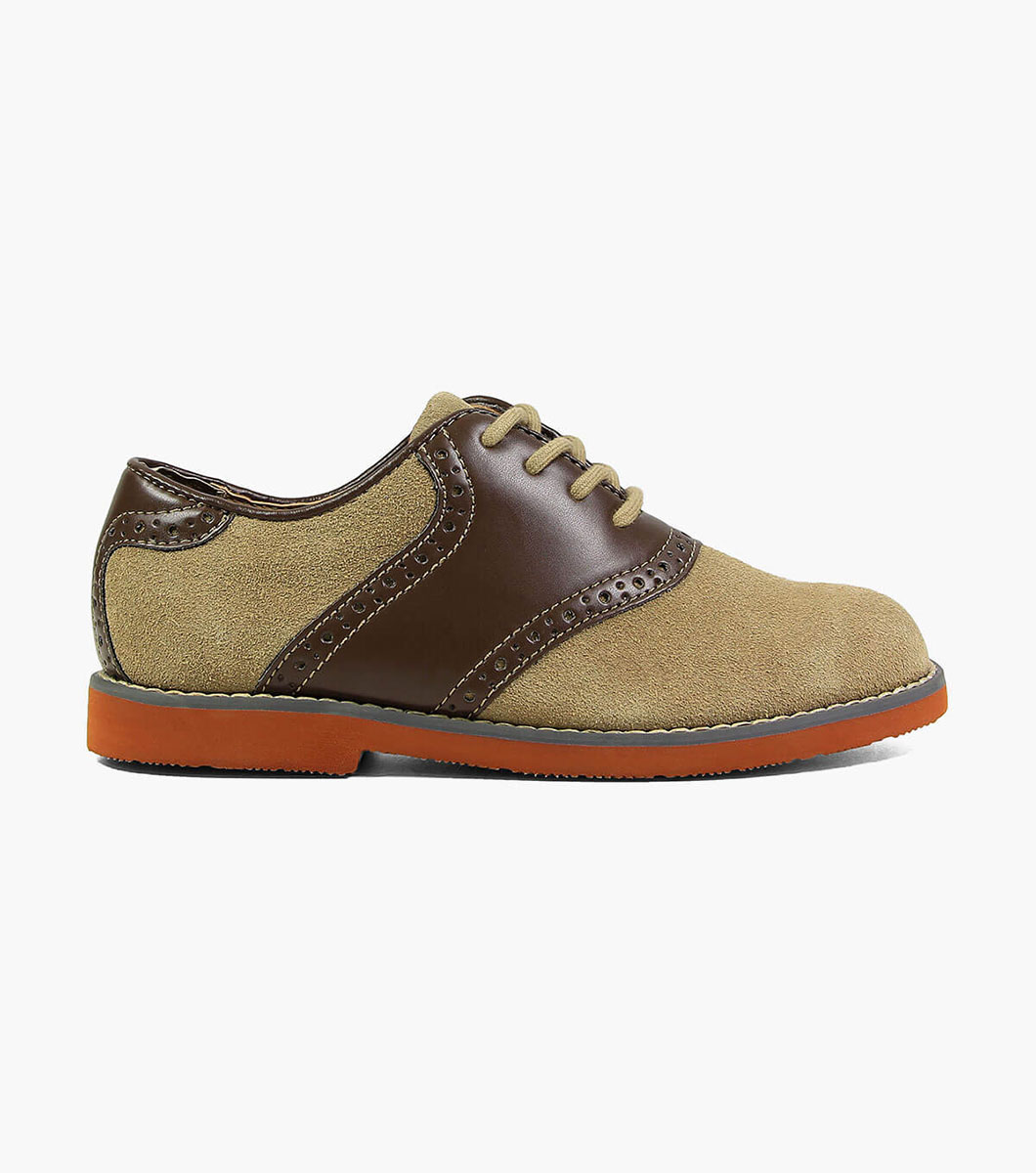 Shoes For Kids Sand Boys Plain Toe Saddle Shoe Florsheim Jr.