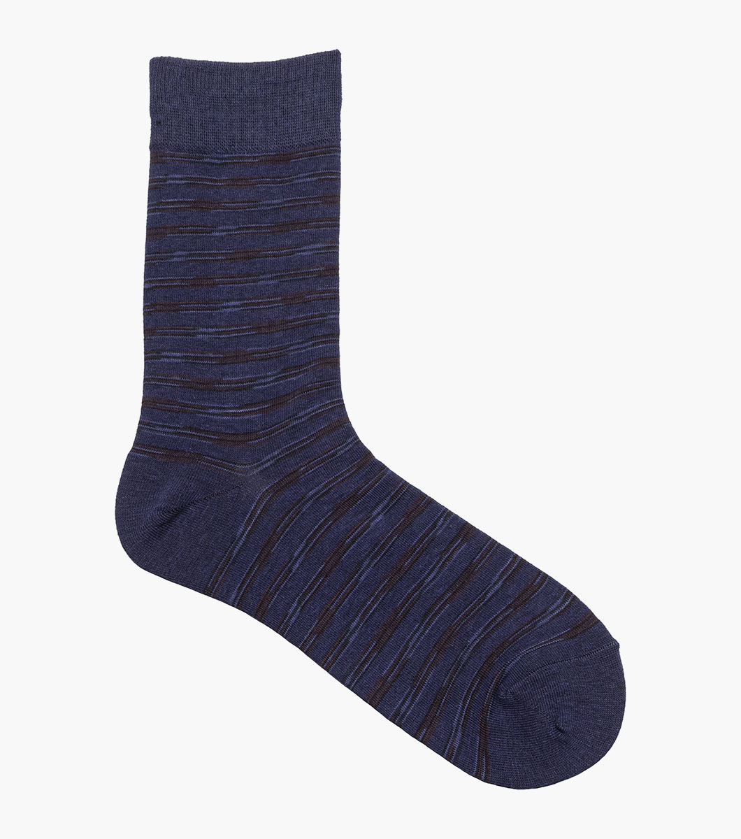 Heather Stripe in Blue Multi Rotate View