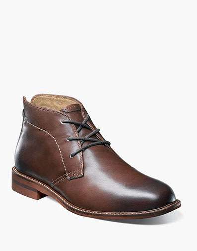 Duane Plain Toe Chukka Boot in Brown for $89.90 dollars.