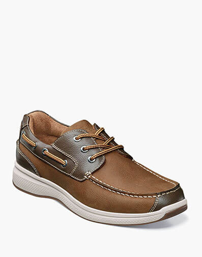 Ontario Moc Toe Oxford in Stone for $89.90 dollars.