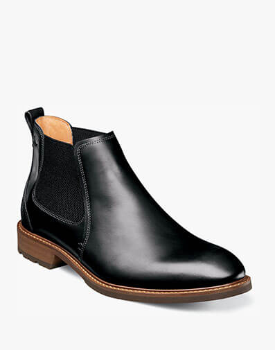 Chalet Plain Toe Gore Boot in Black CH for $119.90 dollars.