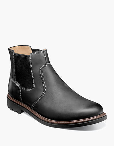 Field Plain Toe Gore Boot in Black CH for $110.00 dollars.