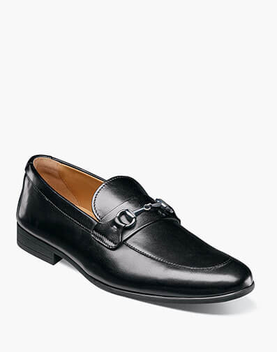 Modena Moc Toe Bit Loafer in Black for $140.00 dollars.