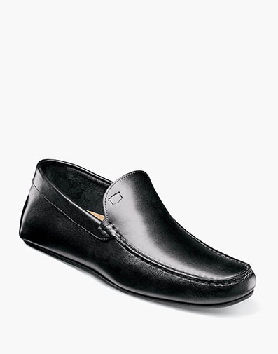 Navono Moc Toe Venetian Slip On in Black for $97.90 dollars.
