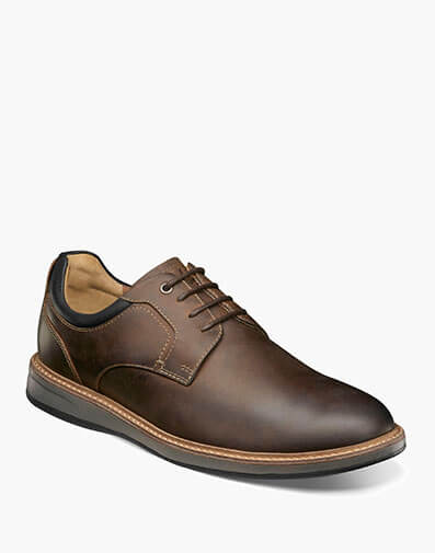 Scarsdale Plain Toe Oxford in Brown CH for $79.90 dollars.